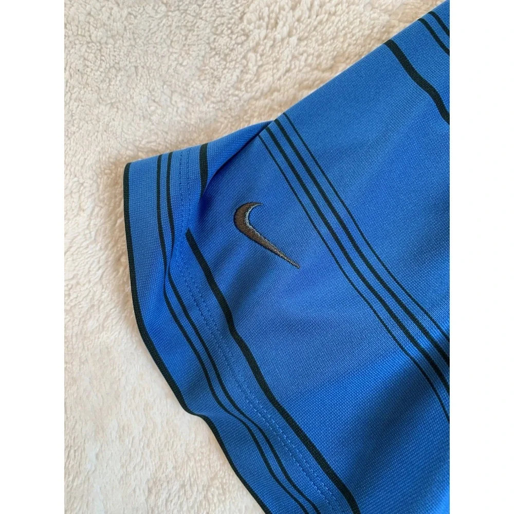 NIKE Golf Polo Shirt Men XL‎ Blue DRI-FIT